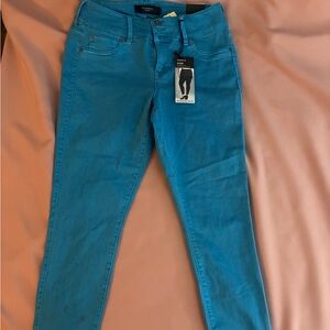 Torrid Bright Blue Skinny Jeans
